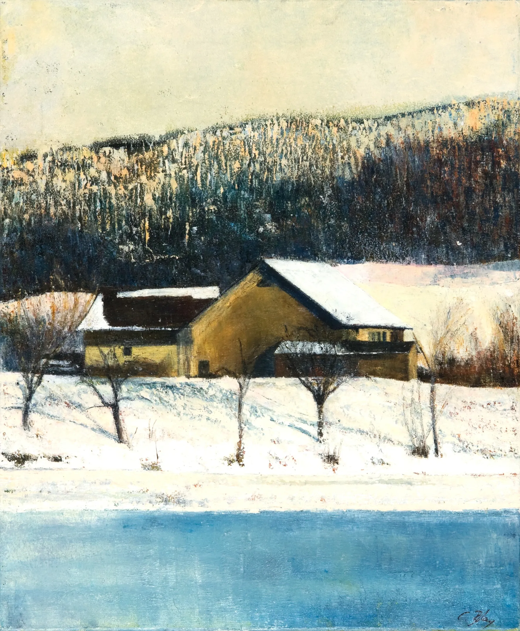 Neige, Lac de Bret I